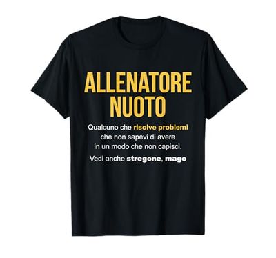 Allenatore Nuoto Definizione | Allenatore di Nuoto Maglietta