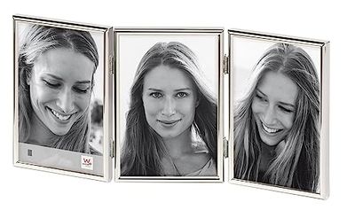 walther design Moldura para fotos prata 3 x 13 x 18 cm Chloe WD338S
