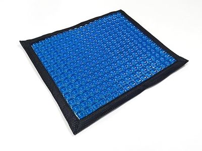 Lifenaxx Coussin de siège avec Gel rafraîchissant LX-045 – Design Ergonomique en nid d'abeille, soulage Les douleurs du Coccyx et du Dos, 240 Picots pour Une Meilleure Circulation Sanguine