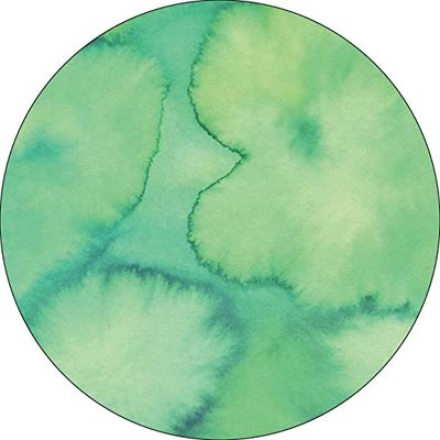 Bonateks, Ronde digitaal bedrukte muismat, antislip onderkant, voor kantoor en thuis, diameter: 22 cm