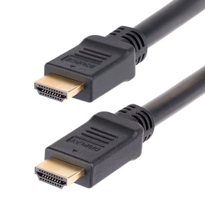 StarTech.com 10 m (32,8 fot) aktiv HDMI 2.0-kabel, CMP, Plenum-klassad, HDMI-kabel med hög hastighet, 4K 60Hz, HDR10/HDCP 2.2/ARC