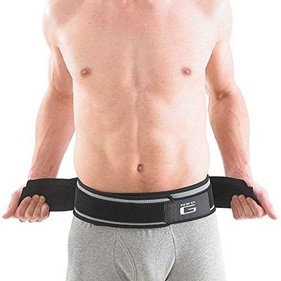 Patterson Medical Neo-G Sacroiliac Belt, Constructed From Breathable Fabric, Designed to Help With Lower Back Instability and to Support Weak Lower Back Muscles, Large