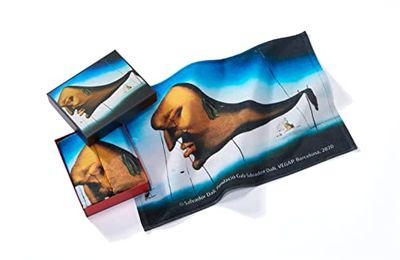 Musearta GT2-SD-SL-V433116 Unisex Guest Towels Set of 2 with Salvador Dali Motif Cotton 40 x 60 cm