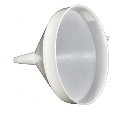 Funil de plástico C/anel 6 L 26 cm