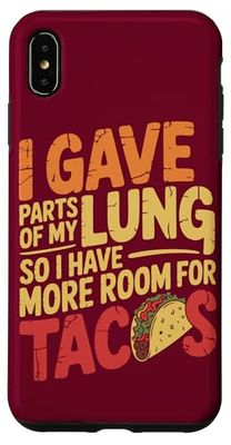 Lung Donor Humor Lung Transplant Case for iPhone XS Max