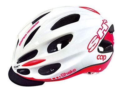 SH+ Shake cap, Cykelhjälm Unisex Vuxen, Vit/Pink, 57/60 M/L