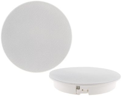 CHILITEC Altavoces y Micrófonos Marca Modelo Einbaulautsprecher CTE-26R, rund, weiß