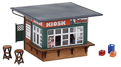Faller- Kiosk Kit di Montaggio per modellino, Colore Vari, Large, 120303