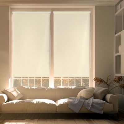 Blindecor Liso BK, Zeus sem ferramentas, estore enrolado 100 % opaco