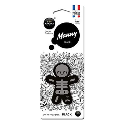 Aroma Car Manny Ar quente - preto