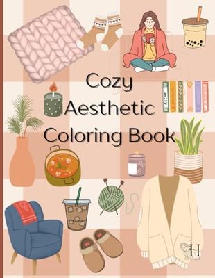 Cozy Aesthetic Coloring Book