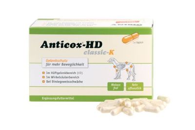 Anibio Anticox-HD Classic K (ochrona stawów) - 140 kapsułek
