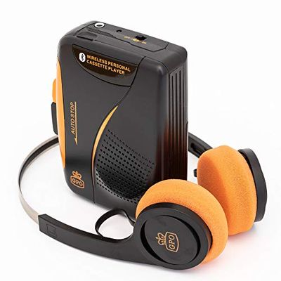 GPO Persoonlijke bluetooth-cassettespeler/radio met koptelefoon