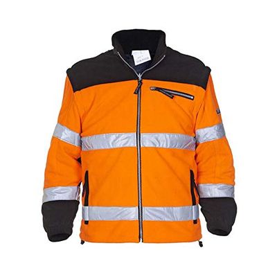 Hydrowear 04026009F Freiburg Veste polaire 100% polyester Taille S Orange/Noir