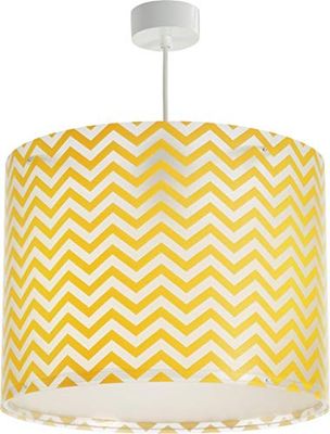 Dalber Fun candeeiro suspenso E27, amarelo