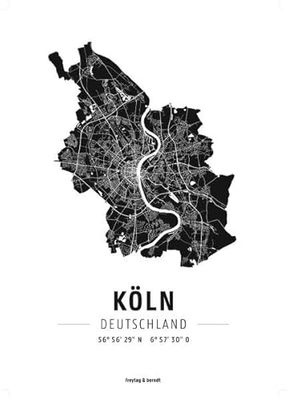 Köln, Designposter A2, Hochglanz-Fotopapier (freytag & berndt)