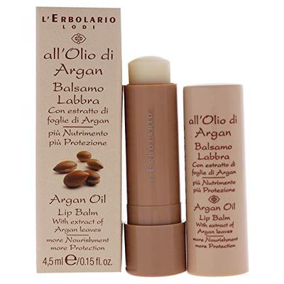 LErbolario Lip Balm - Argan Oil For Unisex 0.15 oz Lip Balm