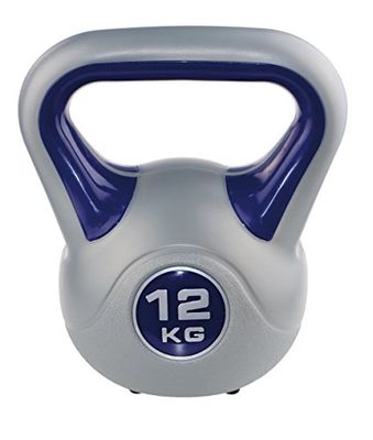 kettlebell fit paars/grijs 12 kg