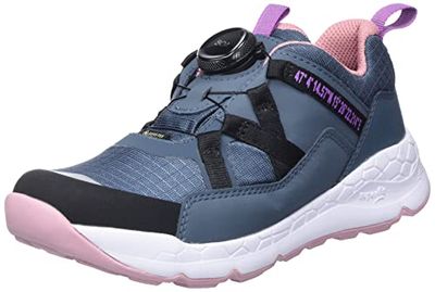 superfit Free Ride Gore-Tex Gymnastics Shoe, Blue Pink 8010, 0 UK