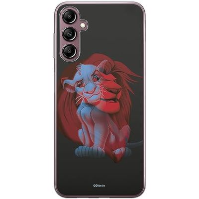 ERT GROUP mobiltelefonfodral för Samsung A14 4G/5G originalt och officiellt licensierat Disney mönster Simba & Friends 001 anpassad till formen på mobiltelefonen, fodral tillverkad av TPU-plast