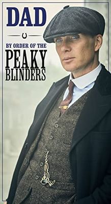 Biglietto di compleanno per papà, Peaky Blinders, biglietto di compleanno per papà, biglietto di auguri per papà