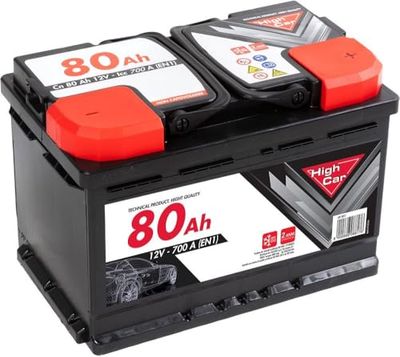 80 Ah batterie voiture 640en – pour abbacchiatore électrique Olix récolte des olives