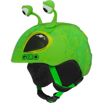 Giro Launch Plus skihelm/Snow, kinderen, helder groen Alien, S