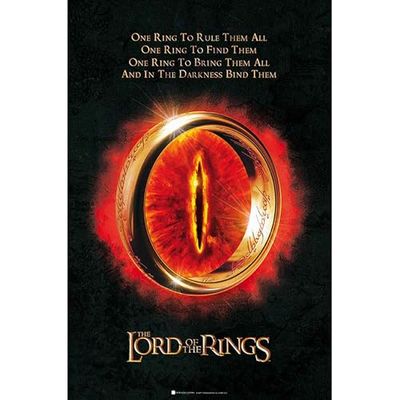 GB eye ABYDCO774 Maxi Poster The Lord of The Rings One Ring 61 x 91.5cm