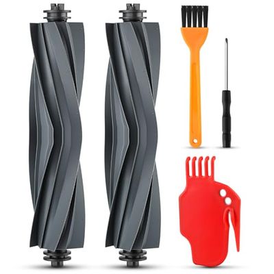 GlasFlength 5-delige veegmachine-accessoireset voor MI rolborstel 2-delig + reinigingsborstel + schroevendraaier + rode snijder