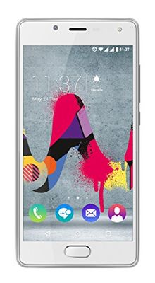 Wiko U Feel Lite smartphone (12,7 cm (5 tum) HD IPS-skärm, fingeravtrycksläsare, 16 GB internt minne, Android 6 Marshmallow) roséguld