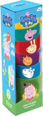 Peppa Pig - Cubos Apilables de Peppa Pig