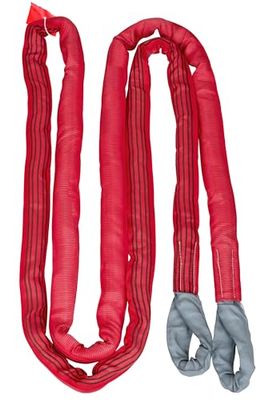 Kerbl 37707 Tow Sling 10 m 35 t Tear-Resistant Red