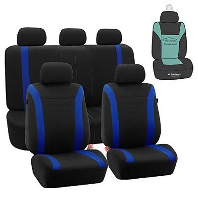 Fh-fb054115 Cosmopolitan Plat Chiffon Housses de siège, airbag Compatible et Banc de Split – La Plupart des Voiture, Camion, SUV, ou Van