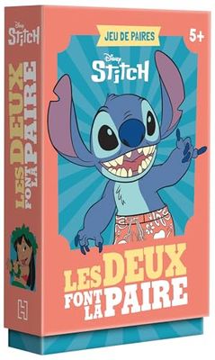 STITCH - Jeu de cartes - Les Deux font la paire