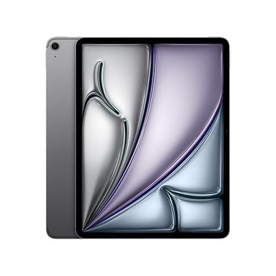 Apple iPad Air 13 cali z czipem M3: stworzony dla Apple Intelligence, 512 GB, przednia kamera 12 MP/tylny aparat 12 MP, Wi‑Fi 6E i łączność komórkowa 5G, bateria na cały dzień – gwiezdna szarość
