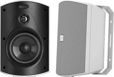 Polk Audio Patio 200 2-Way Indoor/Outdoor Speaker, Anodized Aluminium Dome Tweeter, Mineral Filled Polymer Cone Woofer: 5-Inch, All Weather Wall Mounted, White