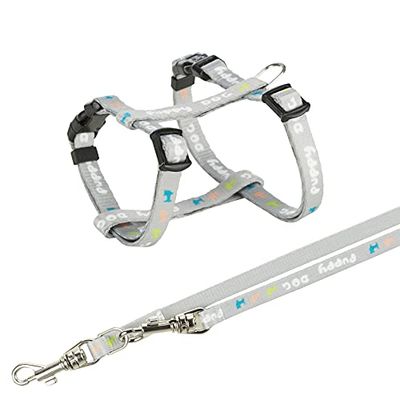 Trixie - Pettorina Junior per Cuccioli con Piombo. Dimensioni: 23-34 cm/8 mm. TR-15340