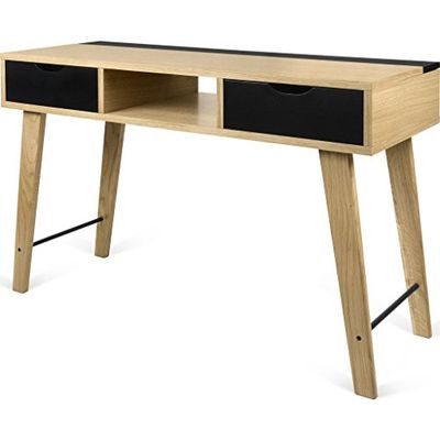 Symbiosis Lime consola, carvalho e preto, 120 x 45 x 79 cm