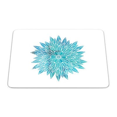 Bonamaison, Tapis de Souris Rectangle Imprimé Numériquement, Fond Antidérapant, pour Bureau et Maison, Taille: 22x18cm