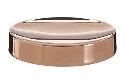Premier Housewares Clara Porte-Savon, en Acier Inoxydable, Or Rose, 11 x 11 x 2 cm