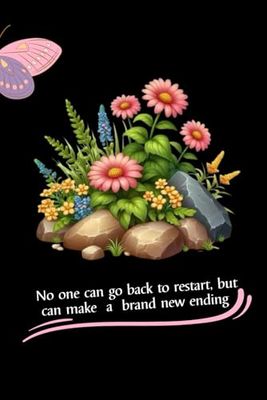 No one can go back to restart, but can make a brand new ending: The 6-inch x 9-inch mini-notebook is ideal for travel notebooks or notebooks. It is ... a handbag or briefcase for carrying anywhere.