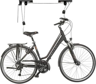 Plafondlift voor fietsen, kano's en kajak voor het heffen van gewichten tot 60 kg, met haak en katrol