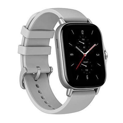 Amazfit GTS 2 Smartwatch - Reloj de pulsera Inteligente con llamada bluetooth, 90 modos deportivos, Monitor de saturación de oxígeno, Sangre y de Frecuencia Cardíaca, 3 GB Gris