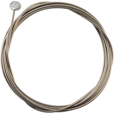 Jagwire bromsskydd för MTB, Pro polerat rostfritt stål, 1,5 x 2 000 mm, SRAM/Shimano 94PS2000, unisex, vuxna, grå