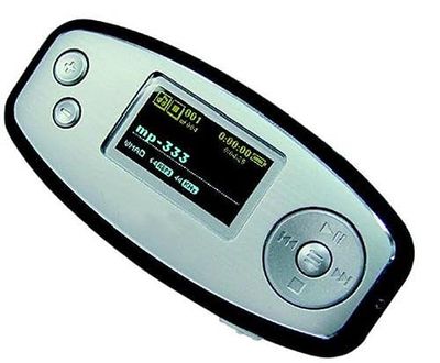 Karcher MP 333 bärbar MP3-spelare 256 MB silver