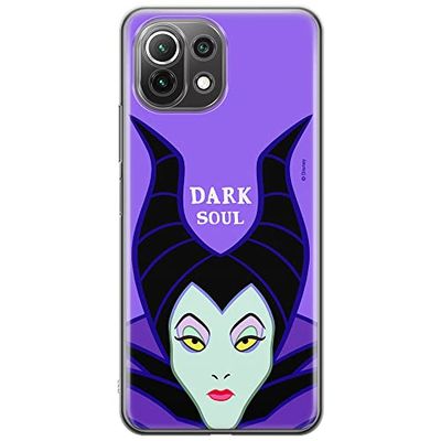 ERT GROUP mobiel telefoonhoesje voor Xiaomi 11 LITE 4G/5G origineel en officieel erkend Disney patroon Maleficent 001, hoesje is gemaakt van TPU