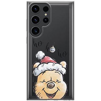 ERT GROUP etui na telefon Samsung S23 ULTRA, case oryginalny i oficjalnie licencjonowany przez Disney, wzór Winnie the Pooh & Friends 022, optymalnie dopasowane, plecki z TPU częściowo przeźroczyste