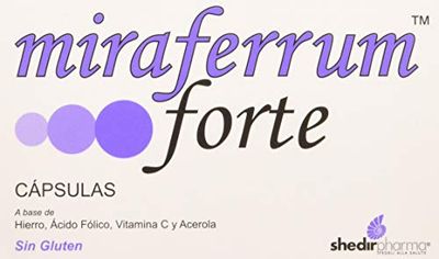 Shedir Miraferrum Forte 30 Capsulas - 1 Unidad