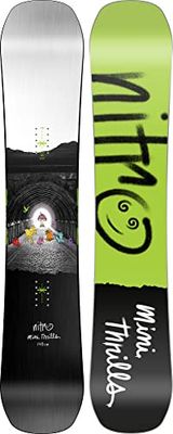Nitro Snowboards Pojkar Mini Thrills BRD ´23, Freestyleboard, Twin, Flat-Out Rocker, Urban, Progressive
