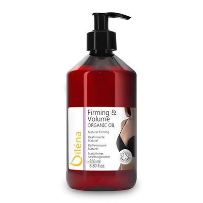 Oïléna - Olio Bust inTense | Aumenta Elasticità e Volume del Seno | 100% Naturale con Mandorle e Rosa Canina | Valorizza la Forma del Seno | Rigenera Tessuti della Pelle, 250 ml
